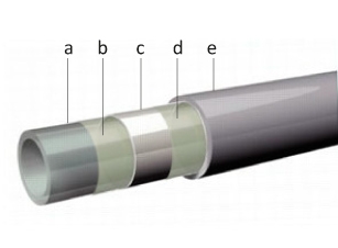 PEX-AL-PEX Heating Pipe