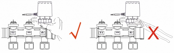 How to install an actuator