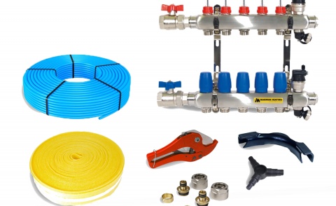 MAGNUM Heating Kit incalzire prin pardoseala cu agent termic 100 - 120 mp