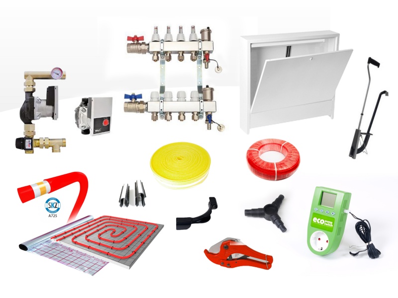 Kit Incalzire Prin Pardoseala Agent Termic