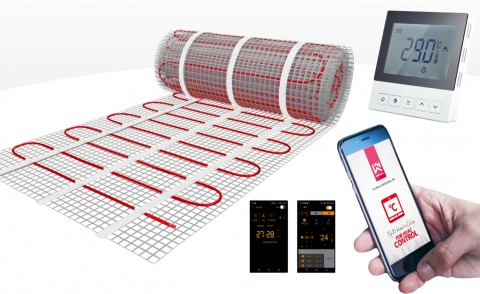 MAGNUM Heating Kit covovor incalzire in pardoseala 1 m² - 150 W cu termostat programabil WIF